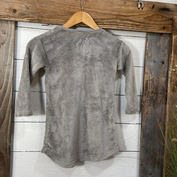 Raccoon Face Girls Long Sleeve Shirt - Picture 5 of 6